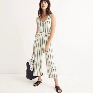 Madewell Striped Pull-On Jumpsuit XS‎